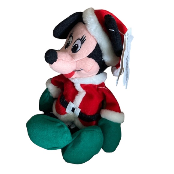 Minnie Mouse Christmas Santa Mini Bean Bag - Picture 4 of 14
